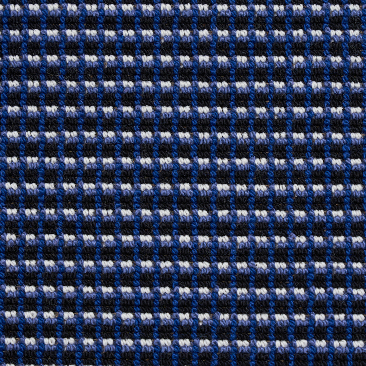Schumacher GRUNDA ÌäPINGLÌä COBALT Fabric | Atlanta Fabrics