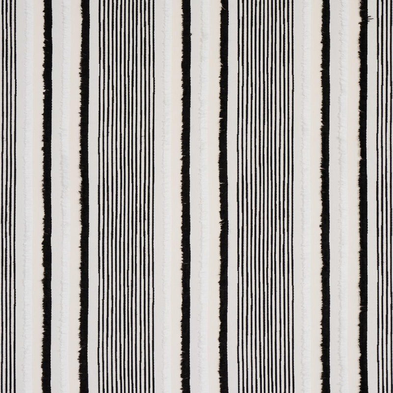 Schumacher BILLY INDOOR/OUTDOOR BLACK Fabric | Atlanta Fabrics
