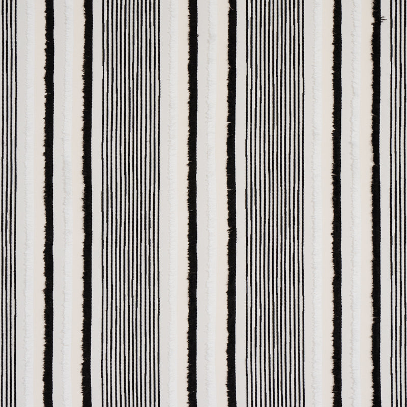 Schumacher BILLY INDOOR/OUTDOOR BLACK Fabric | Atlanta Fabrics