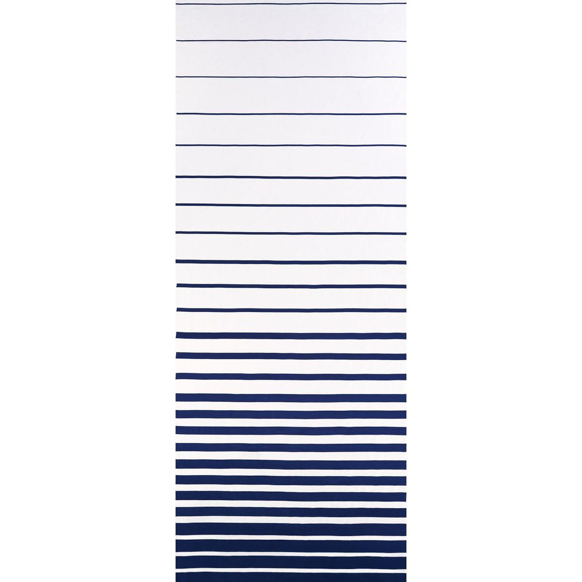 RIBBON APPLIQUÌä PANEL NAVY ON IVORY