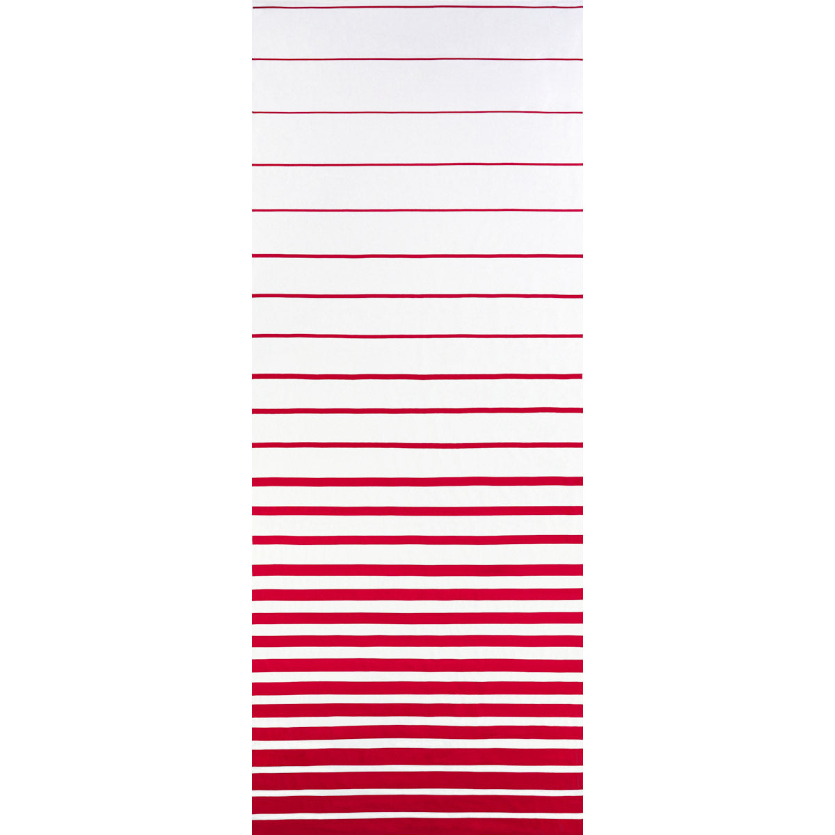 RIBBON APPLIQUÌä PANEL RED ON IVORY