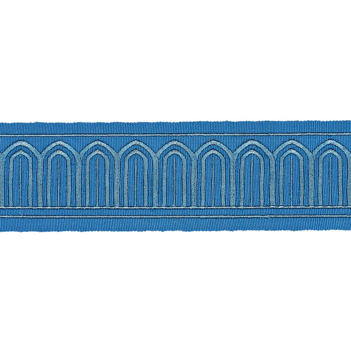 ARCHES EMBROIDERED TAPE MEDIUM TEAL