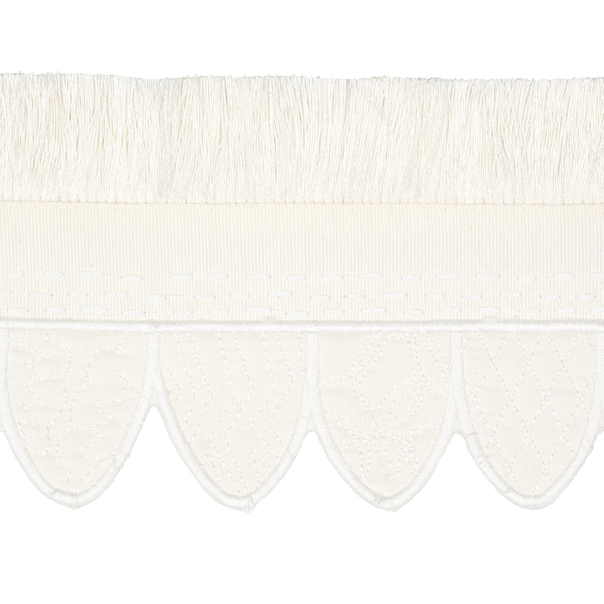 Schumacher HERALDIC TRIM IVORY Trim | Atlanta Fabrics