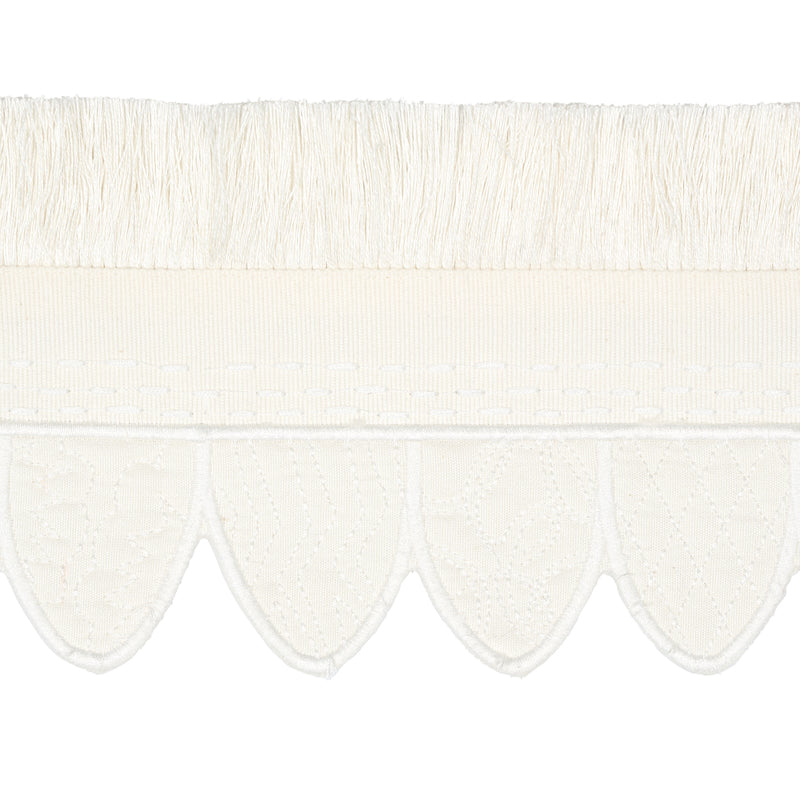 Schumacher HERALDIC TRIM IVORY Trim | Atlanta Fabrics