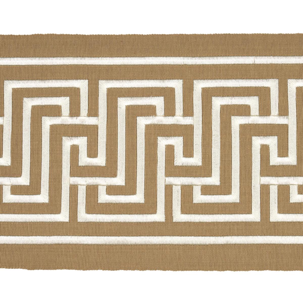 SCHUMACHER LABYRINTH TAPE SAND TRIM | Atlanta Fabrics