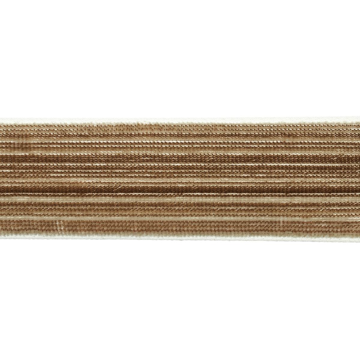 GASPARD VELVET TAPE NARROW GOLD