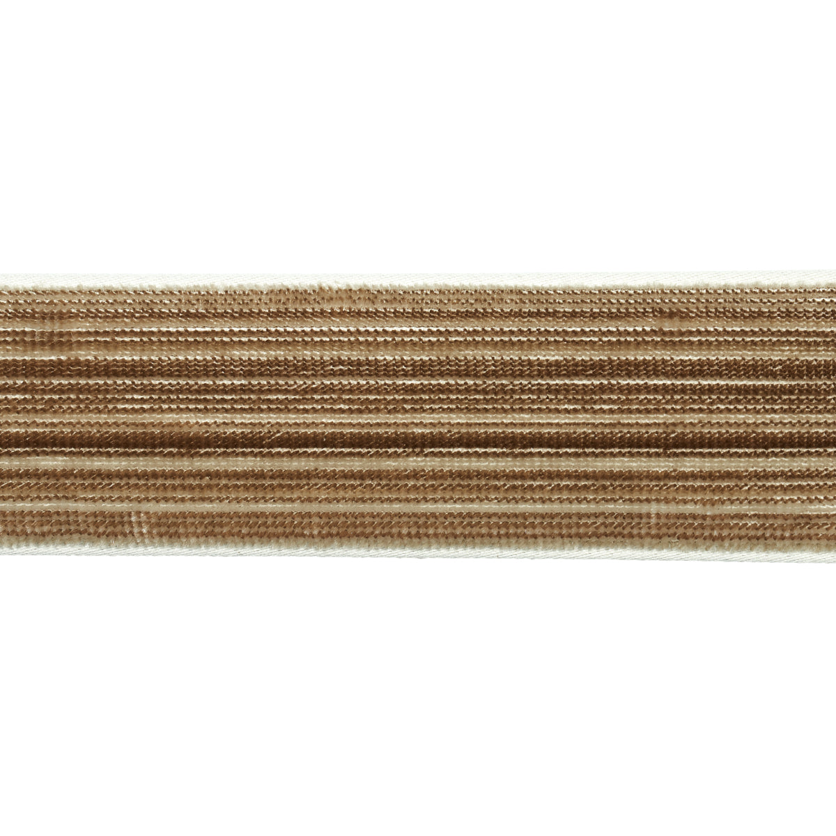 Schumacher GASPARD VELVET TAPE NARROW GOLD Trim | Atlanta Fabrics
