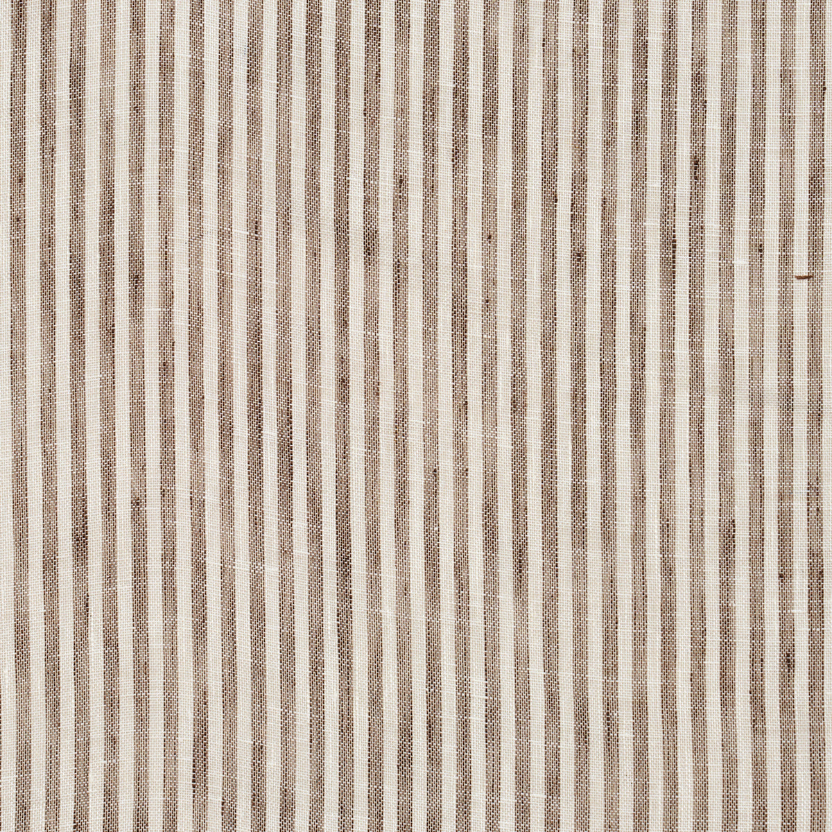 Schumacher TORI STRIPE SHEER BROWN Fabric | Atlanta Fabrics