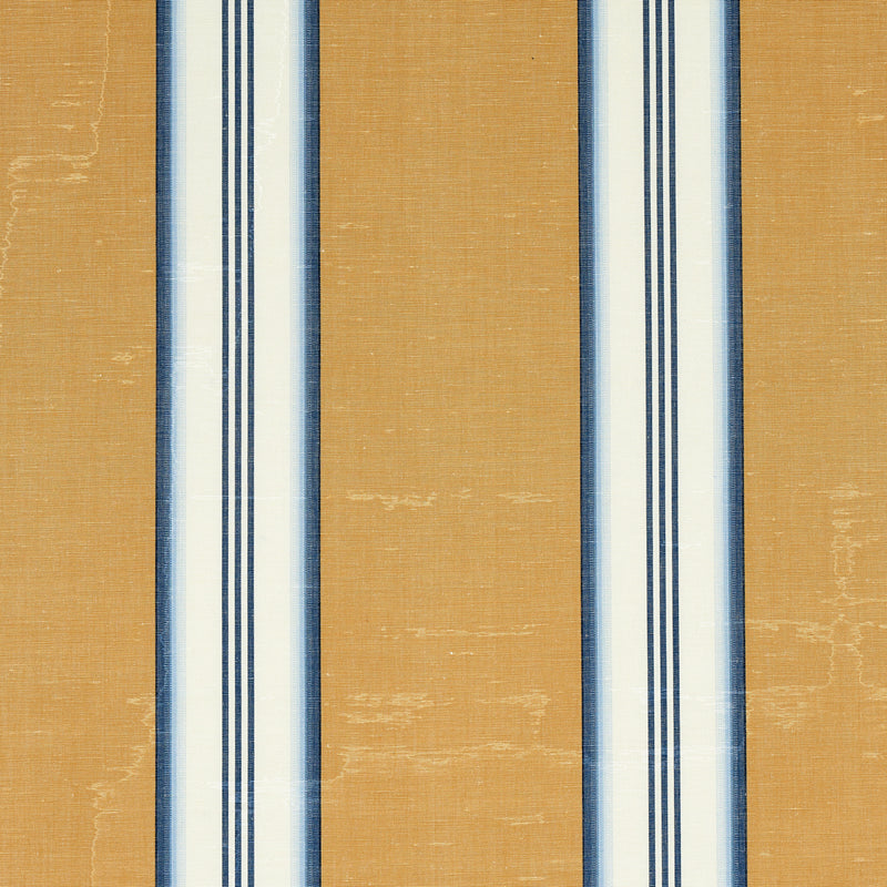 Schumacher RANDOLPH STRIPE MOIRÌä GOLDSMITH Fabric | Atlanta Fabrics