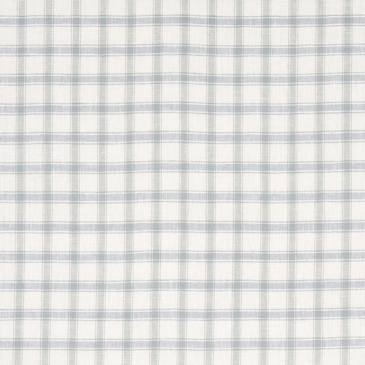 Schumacher CRAWFORD LINEN CHECK JASPER BLUE Fabric | Atlanta Fabrics