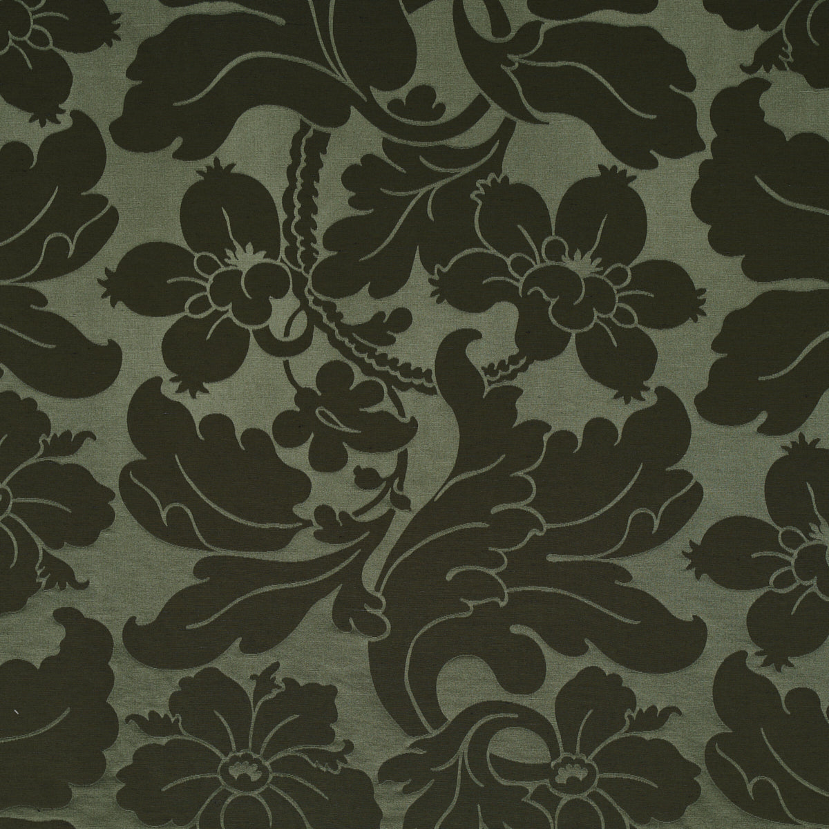 Schumacher DANDRIDGE DAMASK MAGNOLIA Fabric | Atlanta Fabrics