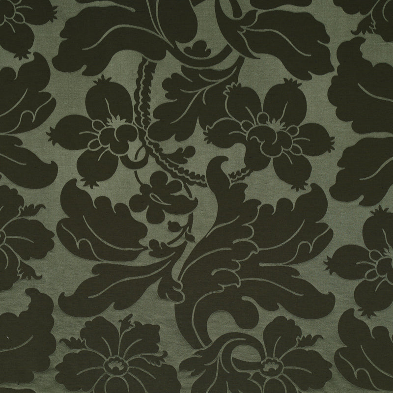 Schumacher DANDRIDGE DAMASK MAGNOLIA Fabric | Atlanta Fabrics