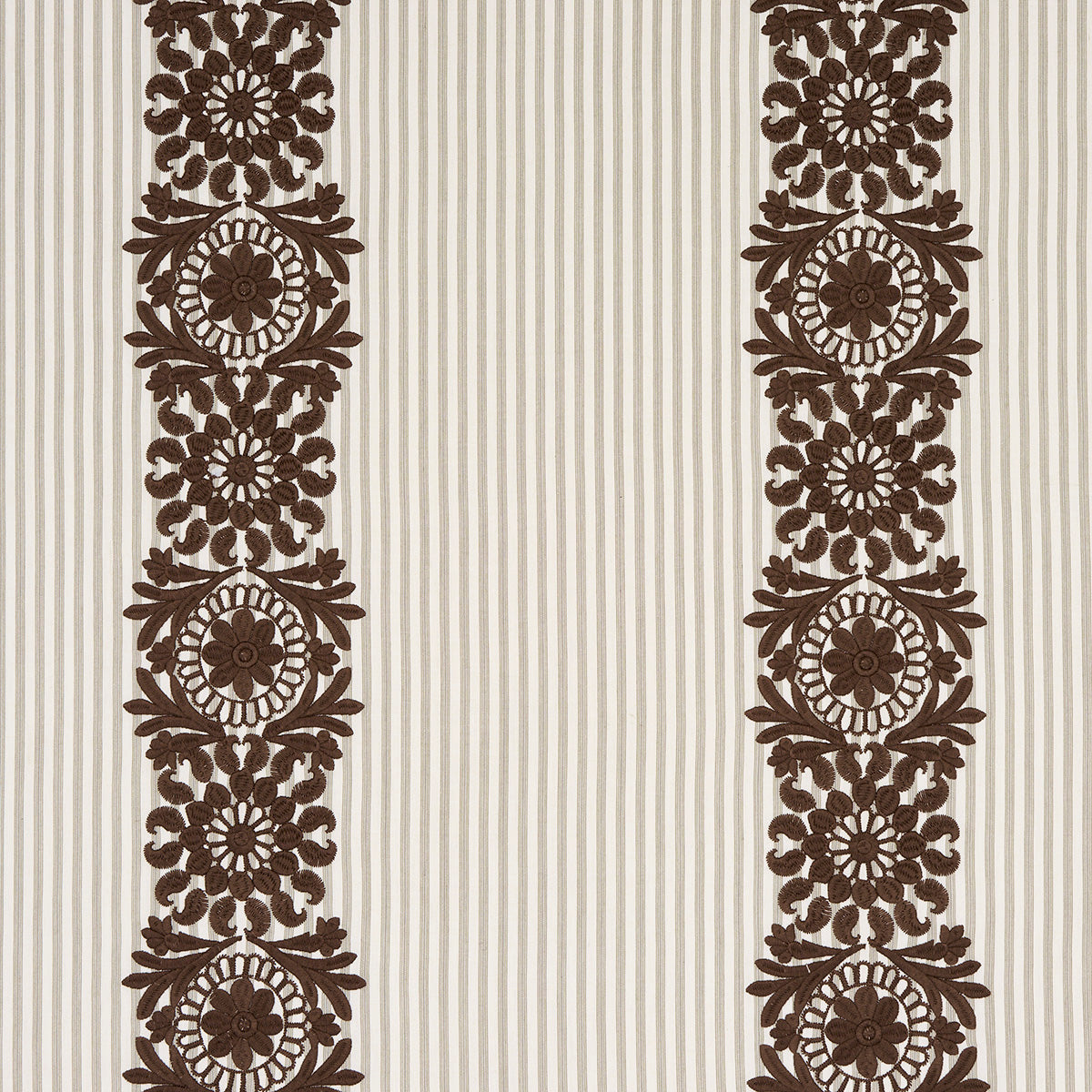 Joelle Stripe CHOCOLATE