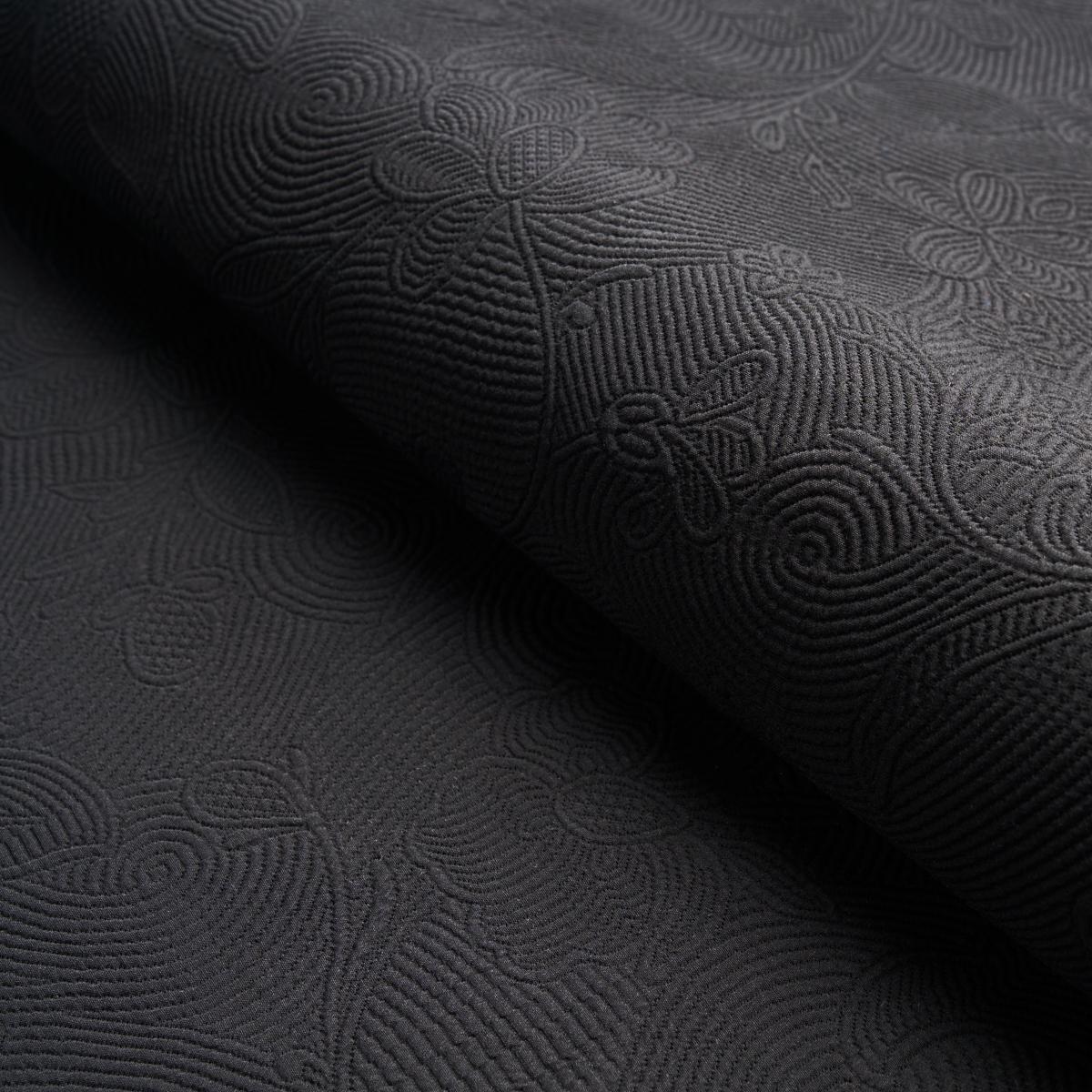 QUILTED SCROLL MATELASSÌä PITCH BLACK