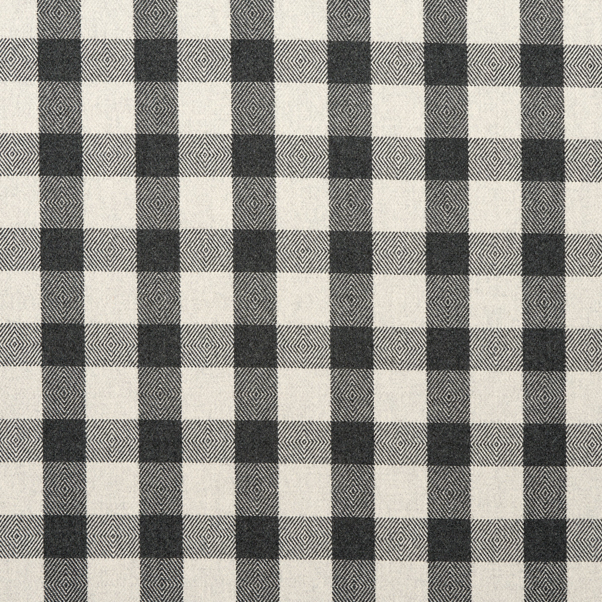 GALT WOOL CHECK CHARCOAL
