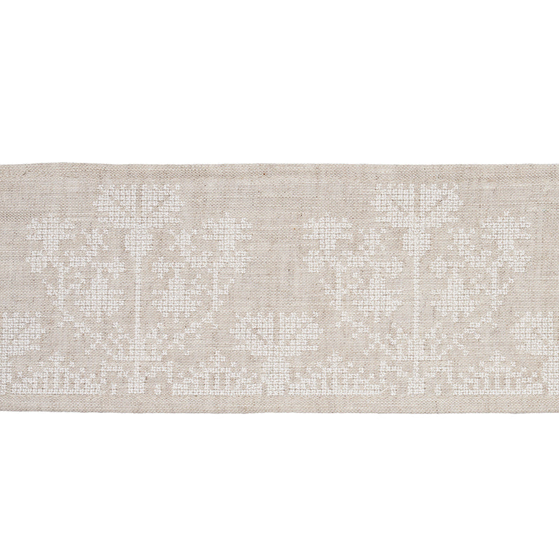 Schumacher CUSTIS EMBROIDERED TAPE SHELL Trim | Atlanta Fabrics