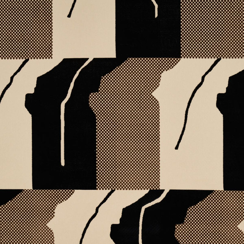 SCHUMACHER GUSTAVIAN DANCE VELVET CHOCOLATE FABRIC | Atlanta Fabrics