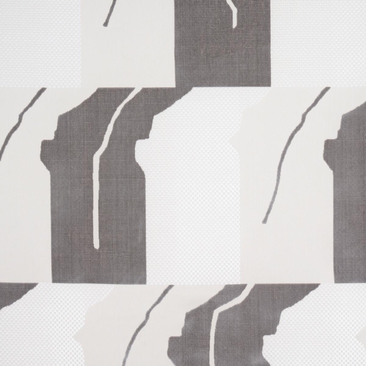 SCHUMACHER GUSTAVIAN DANCE VELVET GREY FABRIC | Atlanta Fabrics