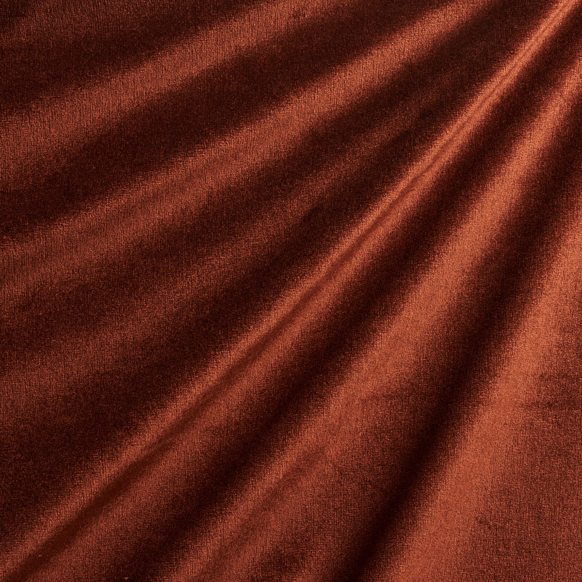 SUMPTUOUS SILK WOOL VELVET MAHOGANY