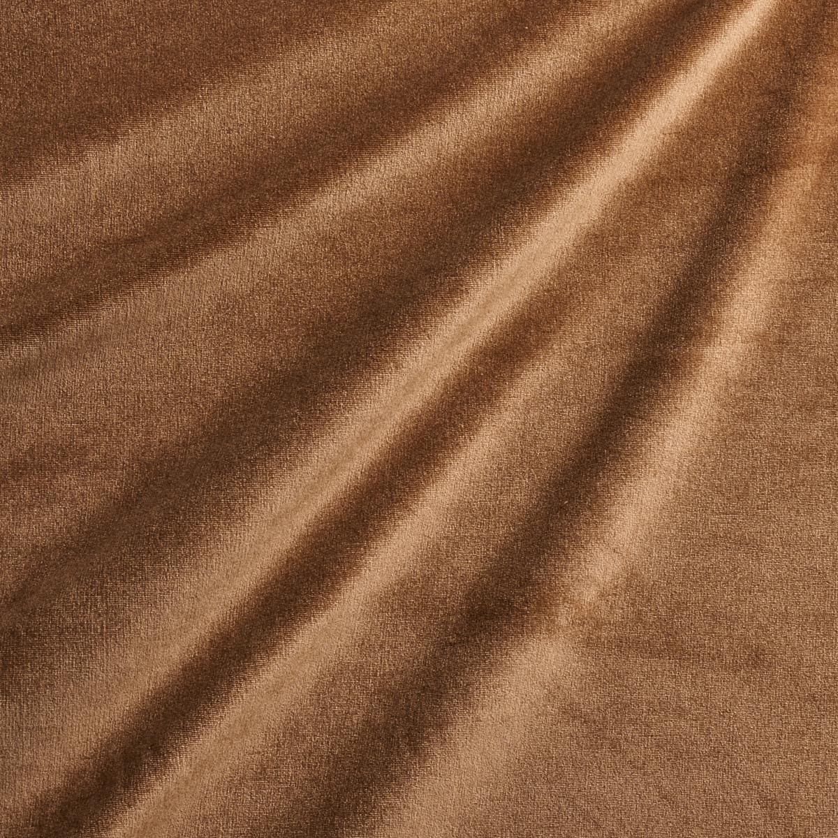 SCHUMACHER SUMPTUOUS SILK WOOL VELVET CAMEL FABRIC | Atlanta Fabrics
