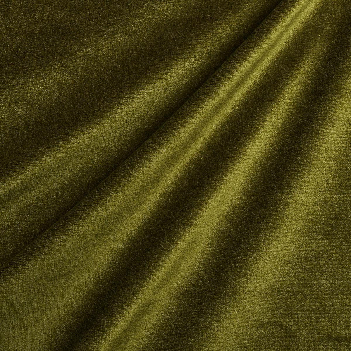 Schumacher SUMPTUOUS SILK WOOL VELVET VERDE Fabric | Atlanta Fabrics