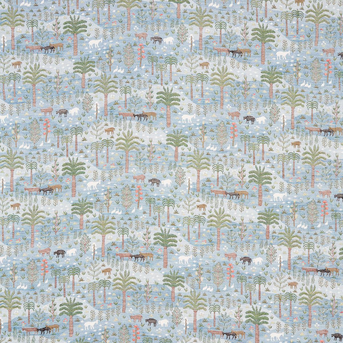 LAS COLINAS SCENIC TAPESTRY BLUE