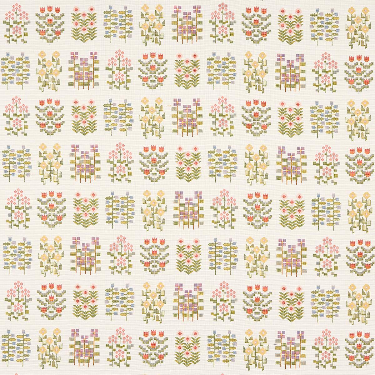 ANNIKA FLORAL TAPESTRY MULTI ON IVORY
