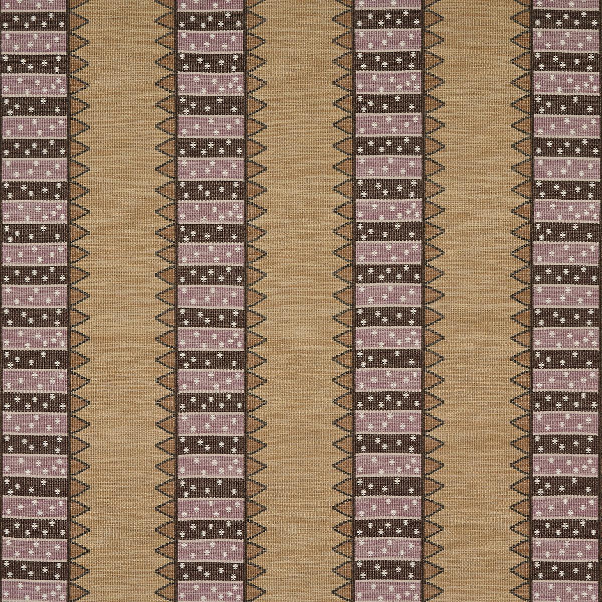 NOOR KILIM STRIPE AUBERGINE