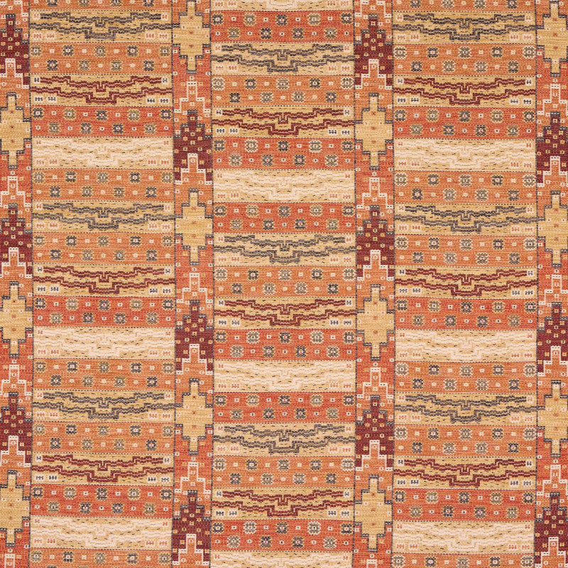 SCHUMACHER FAIRUZA FLATWEAVE SPICE FABRIC | Atlanta Fabrics