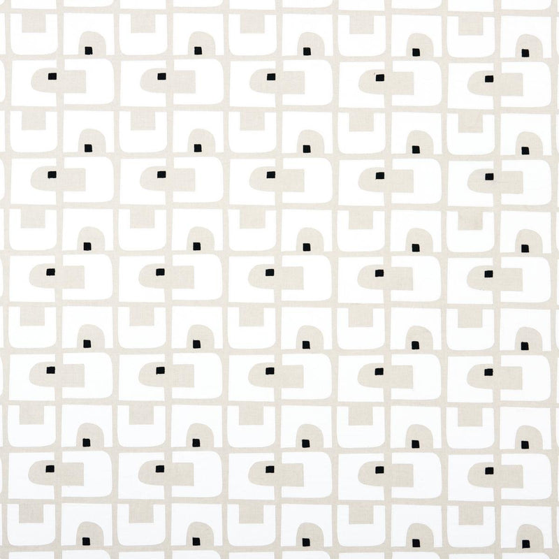SCHUMACHER DEN APPLIQUE CUMIN FABRIC | Atlanta Fabrics
