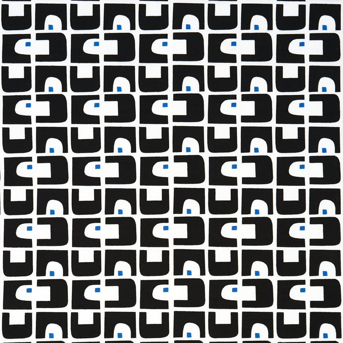 Schumacher DEN APPLIQUÌä CARBON Fabric | Atlanta Fabrics