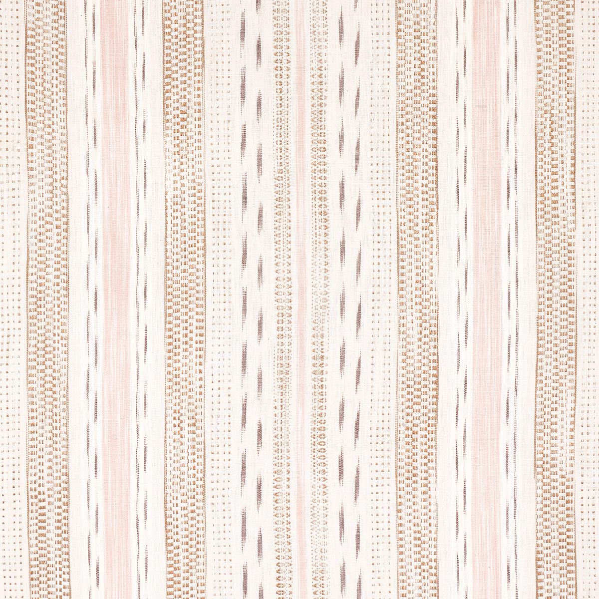 MIRZA IKAT STRIPE BLUSH ON NATURAL