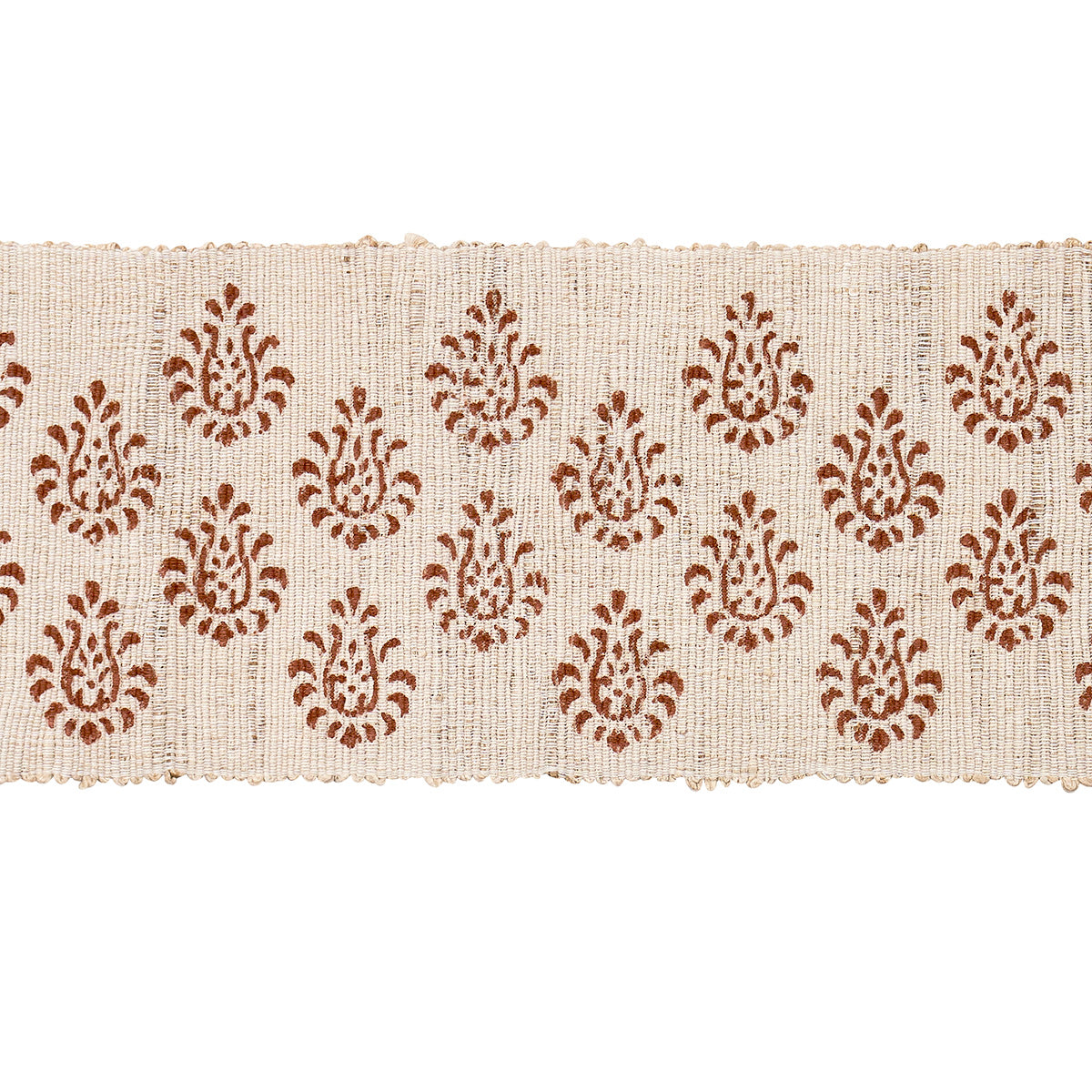 LEILA HAND BLOCK MATKA TAPE SIENNA