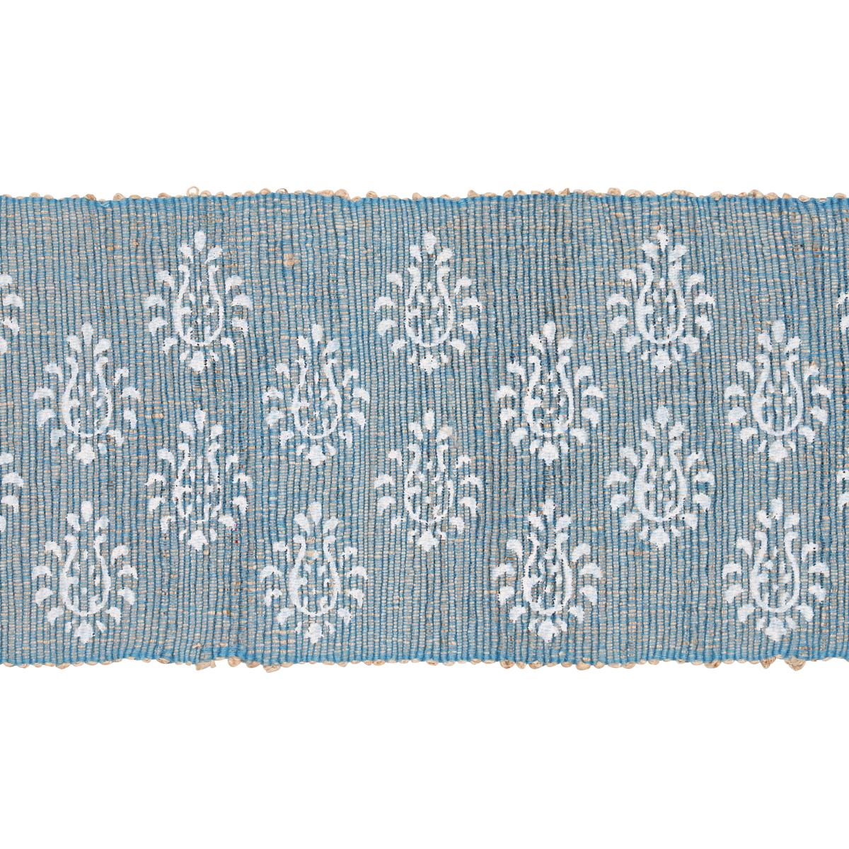 LEILA HAND-BLOCK MATKA TAPE CHAMBRAY