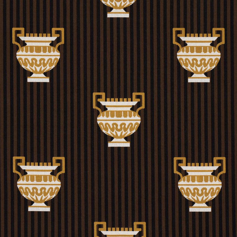 SCHUMACHER CLERMONT EPINGLE JAVA FABRIC | Atlanta Fabrics