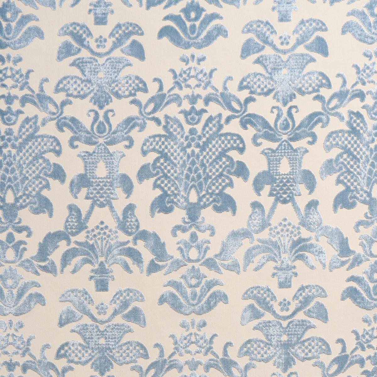 LIMBOURG DAMASK VELVET SKY