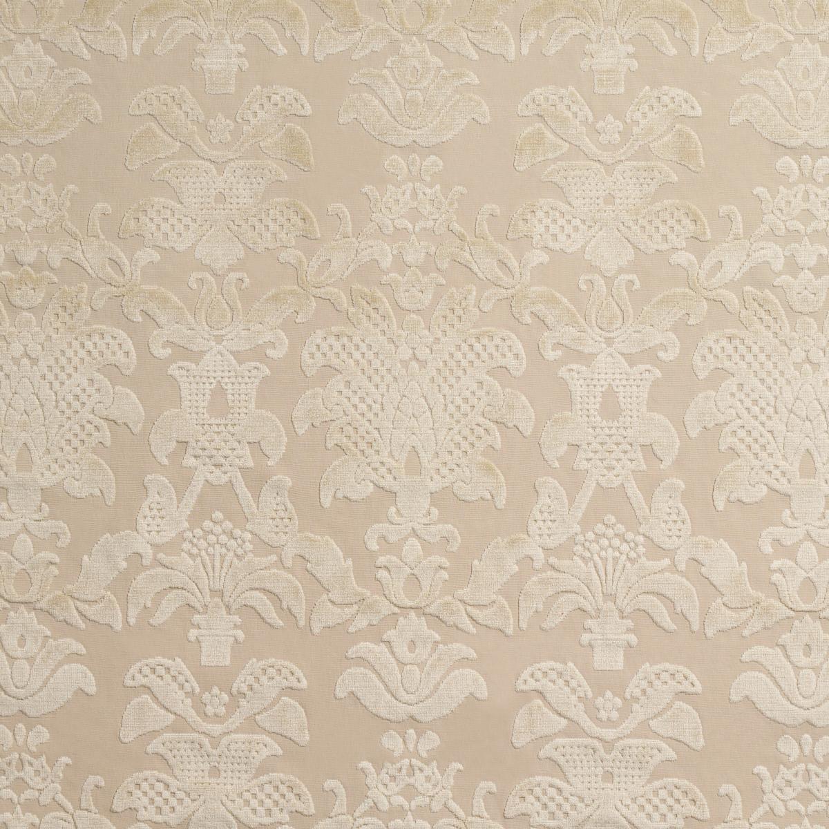 LIMBOURG DAMASK VELVET PEARL