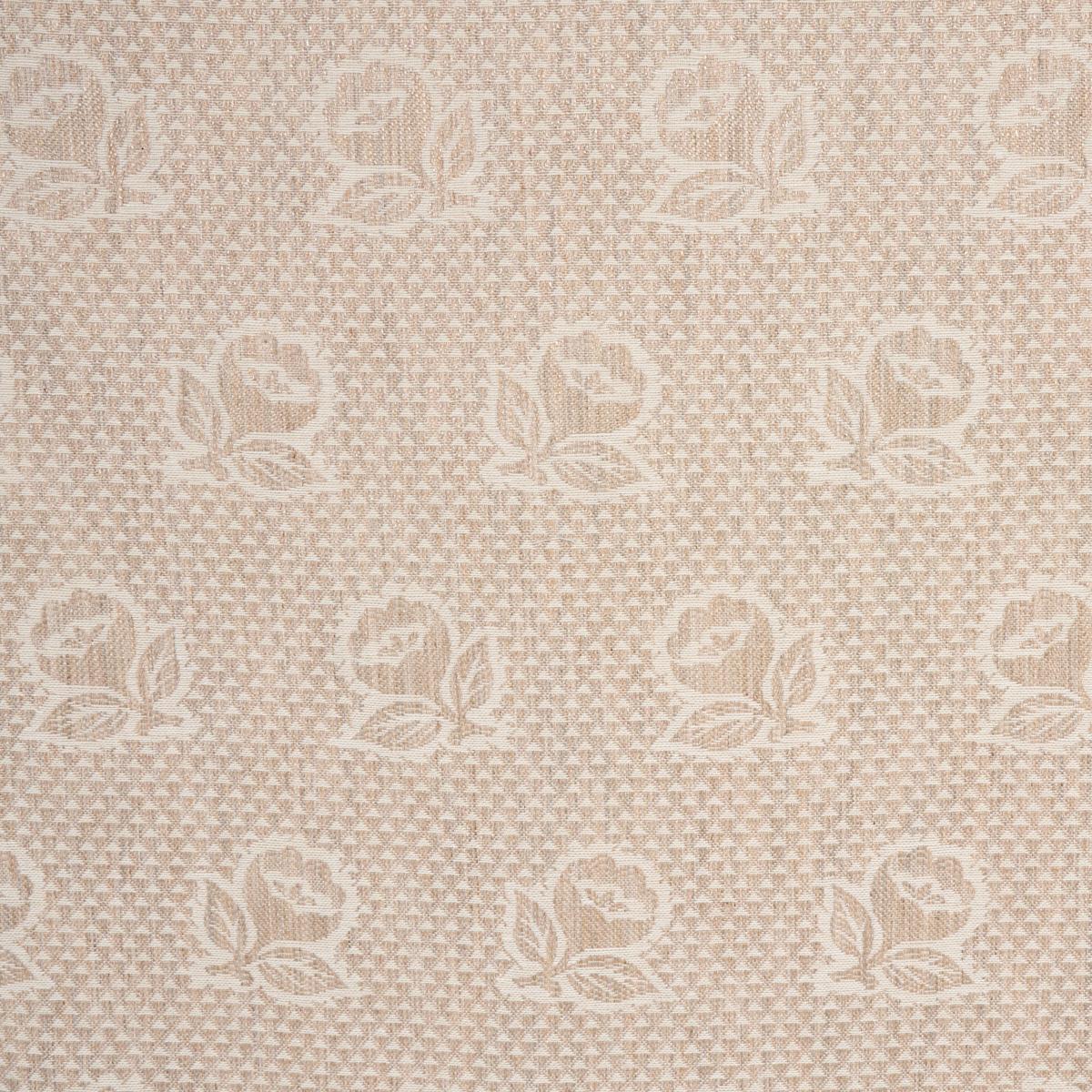 SCHUMACHER FLEURETTE NATURAL FABRIC | Atlanta Fabrics