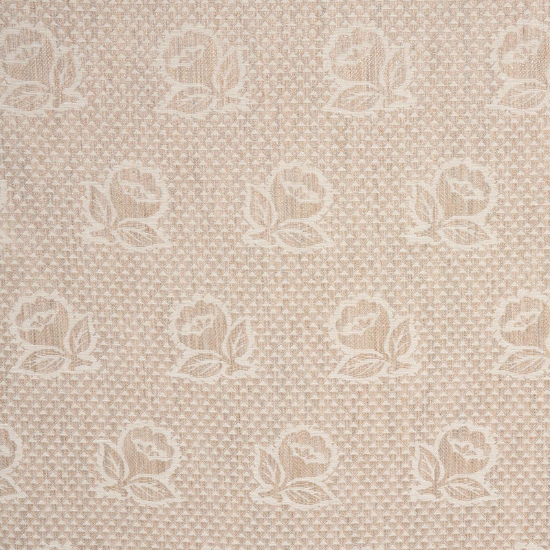 SCHUMACHER FLEURETTE NATURAL FABRIC | Atlanta Fabrics