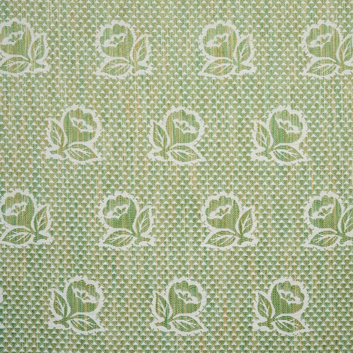 SCHUMACHER FLEURETTE LEAF FABRIC | Atlanta Fabrics