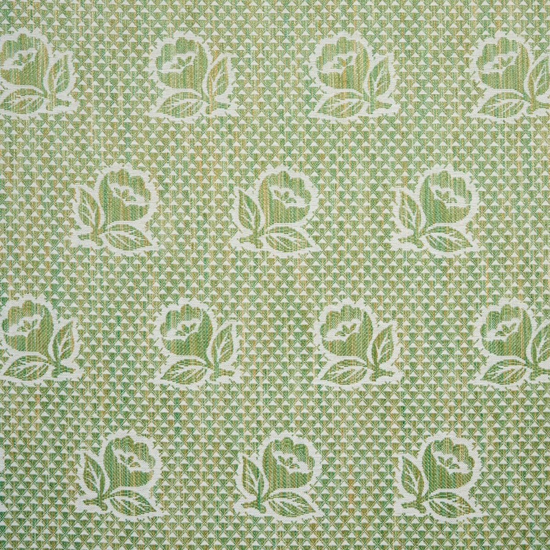 SCHUMACHER FLEURETTE LEAF FABRIC | Atlanta Fabrics