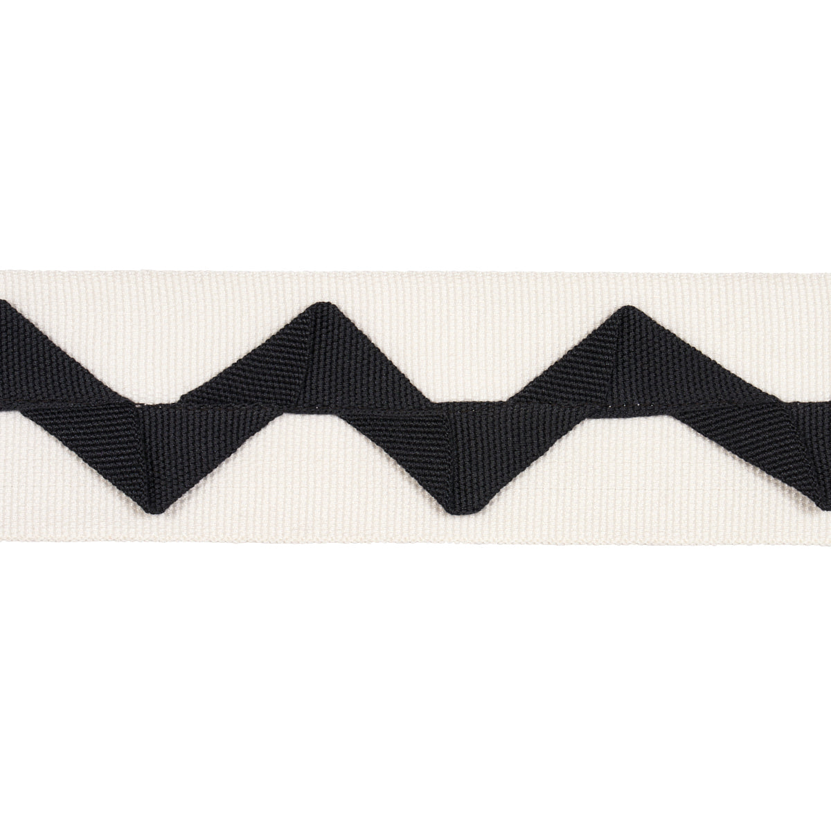 LAZARE APPLIQUÌä TAPE BLACK ON IVORY