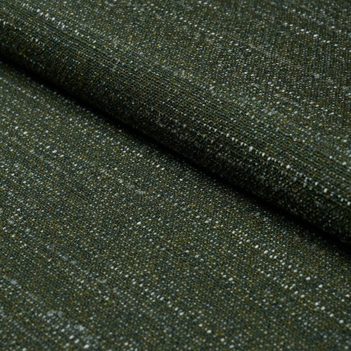 Schumacher ATLAS WOOL TEXTURE BOTTLE GREEN Fabric | Atlanta Fabrics