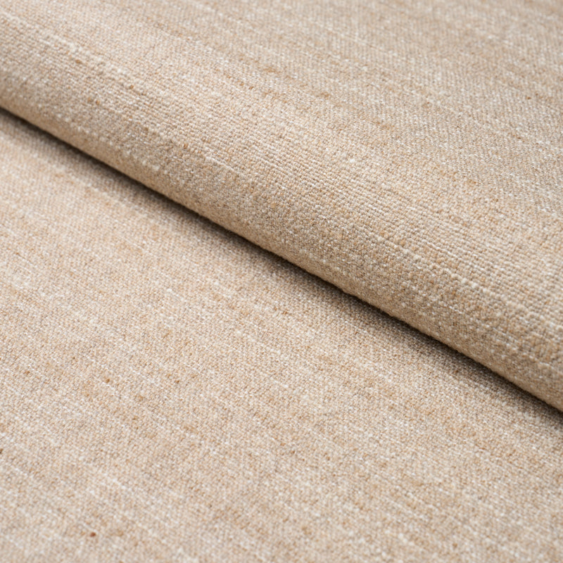 Schumacher ATLAS WOOL TEXTURE OAT Fabric | Atlanta Fabrics