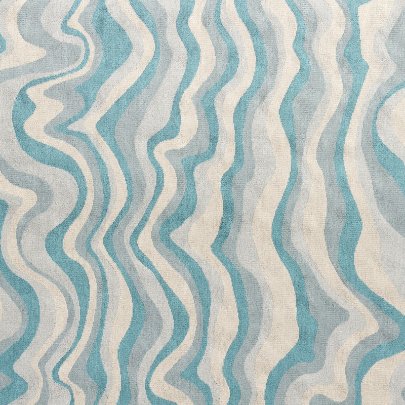 Schumacher SWIRL VELVET MINERAL Fabric | Atlanta Fabrics