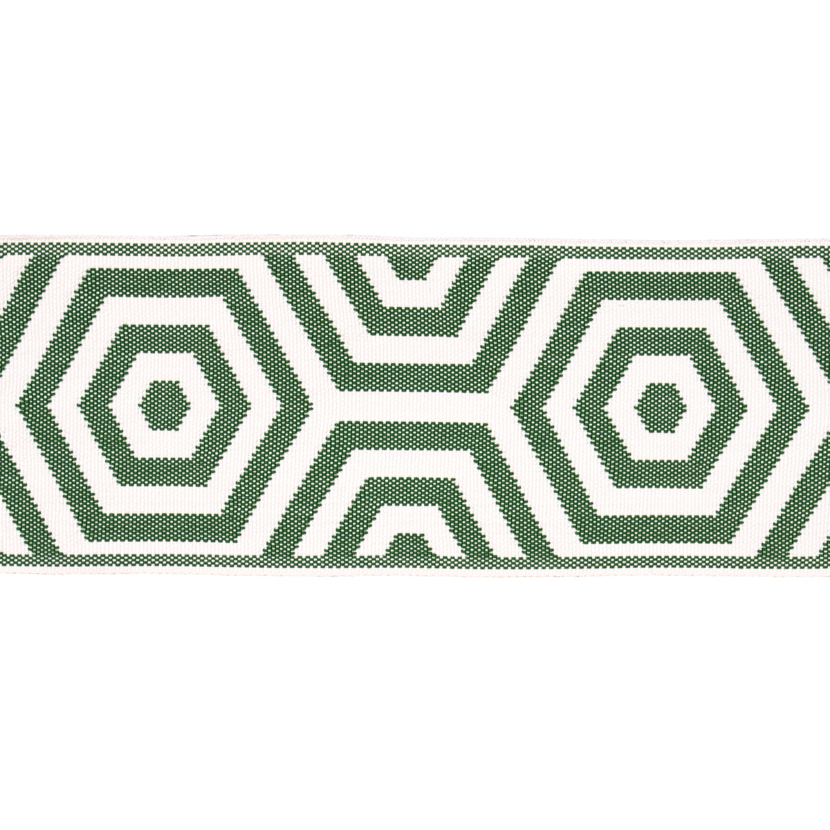 Schumacher BEES KNEES INDOOR/OUTDOOR TAPE GREEN Trim | Atlanta Fabrics