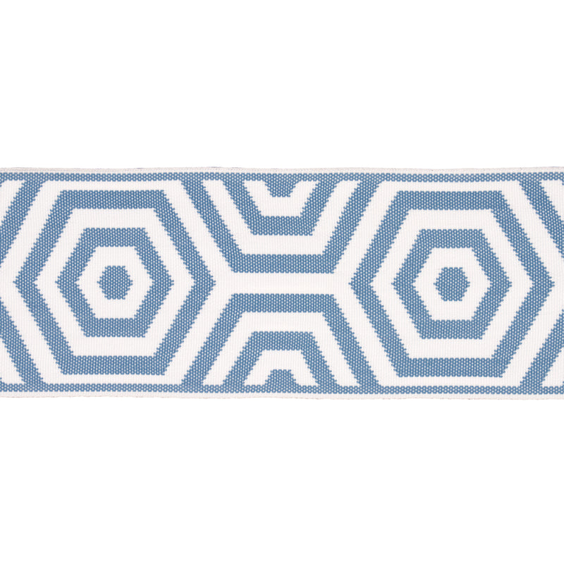 Schumacher BEES KNEES INDOOR/OUTDOOR TAPE SKY Trim | Atlanta Fabrics