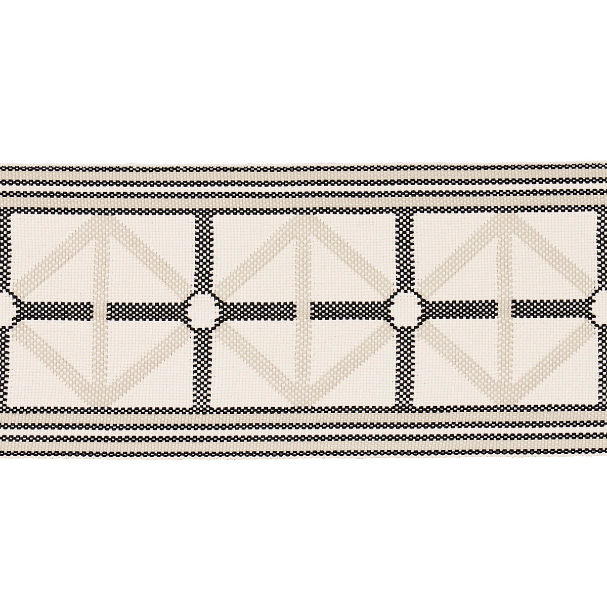 Schumacher NAPOLEON INDOOR/OUTDOOR TAPE DOVE Trim | Atlanta Fabrics