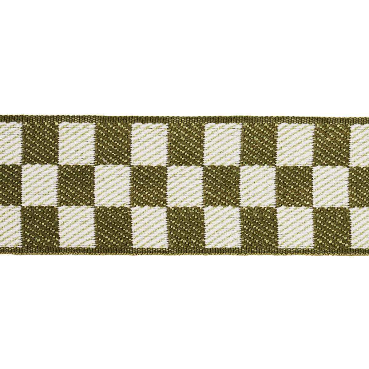 Schumacher ZEE TAPE OLIVE Trim | Atlanta Fabrics