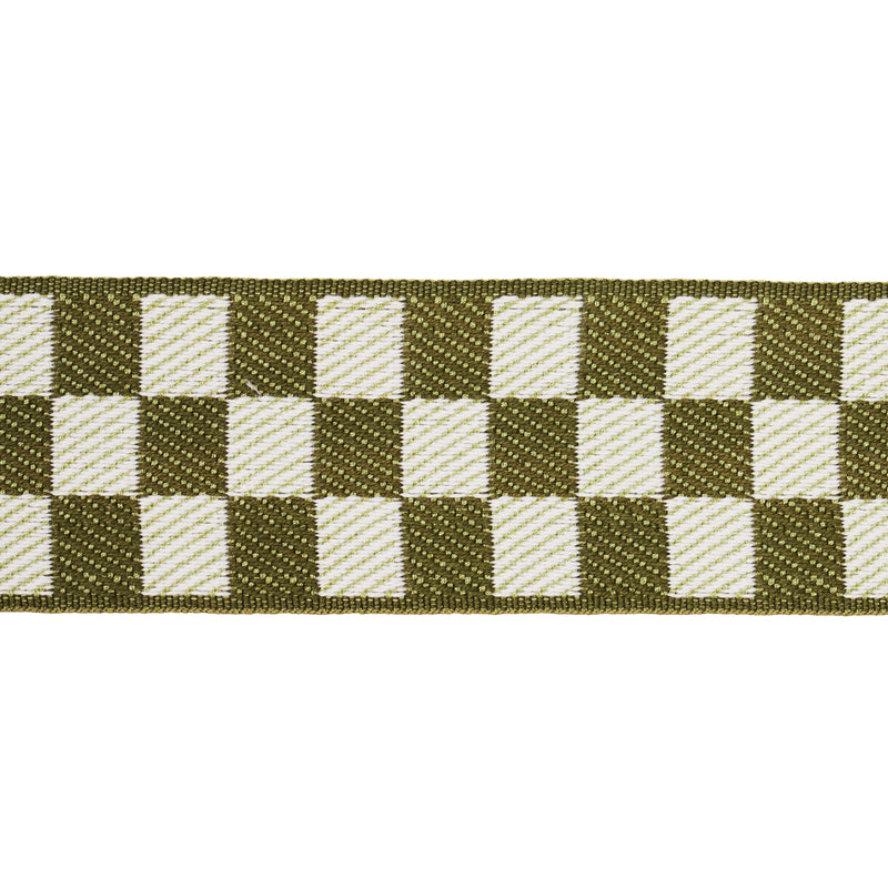 Schumacher ZEE TAPE OLIVE Trim | Atlanta Fabrics